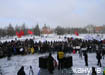 Холодный ветер не помешал проведению оппозиционного митинга в Челябинске. ФОТО Холодный ветер не помешал проведению оппозиционного митинга в Челябинске. ФОТО
