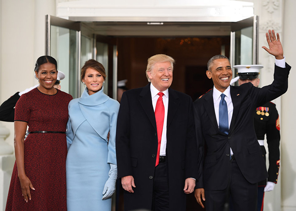 Дональд Трамп, США, инаугурация, Барак Обама|Фото: AFP/Jim Watson