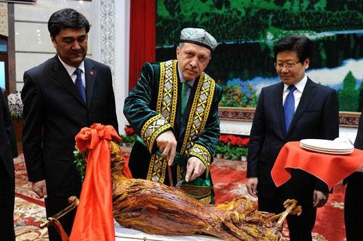 Реджеп Эрдоган встречается с китайской делегацией|Фото: blog.sina.com.cn