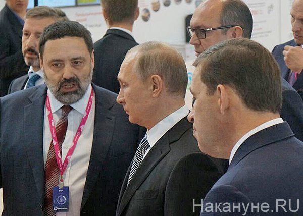 Путин, иннопром, Куйвашев, стенд Ренова | Фото: Накануне.RU
