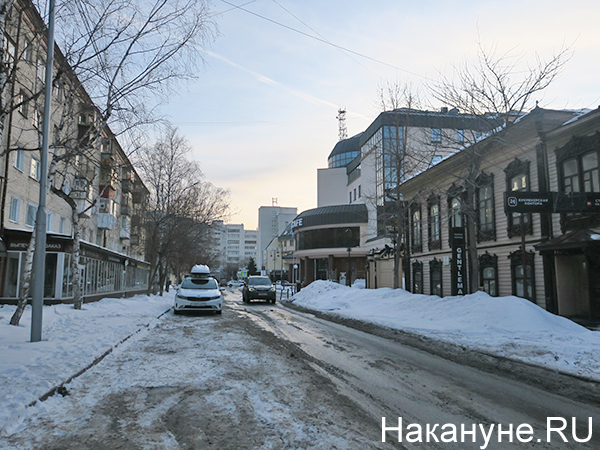 Улица Дзержинского в Тюмени (2021) | Фото: Накануне.RU