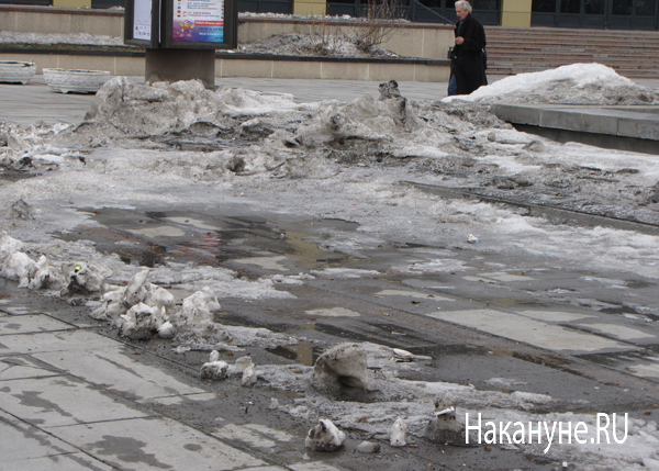 грязь улица снег | Фото: Накануне.RU