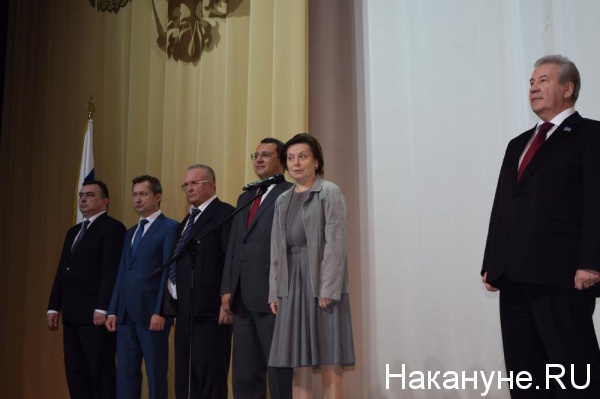 Владимир Якушев вступление в должность инаугурация Наталья Комарова | Фото: Накануне.RU