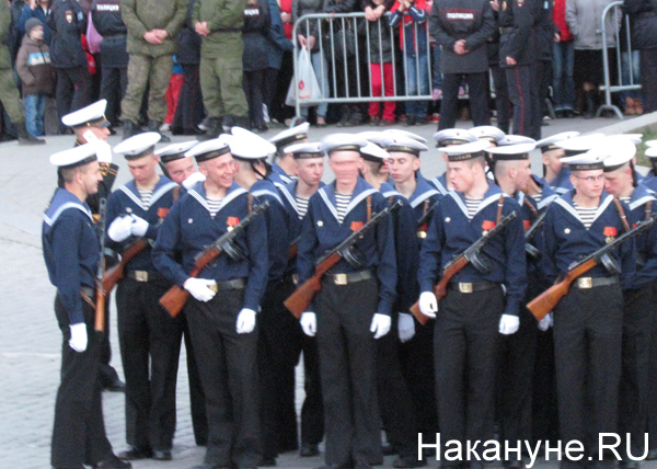 Репетиция Парада Победы, исторические роты, ВМФ | Фото: Накануне.RU