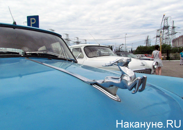 Выставка ретро автомобилей, Волга, ГАЗ-21 | Фото: Накануне.RU