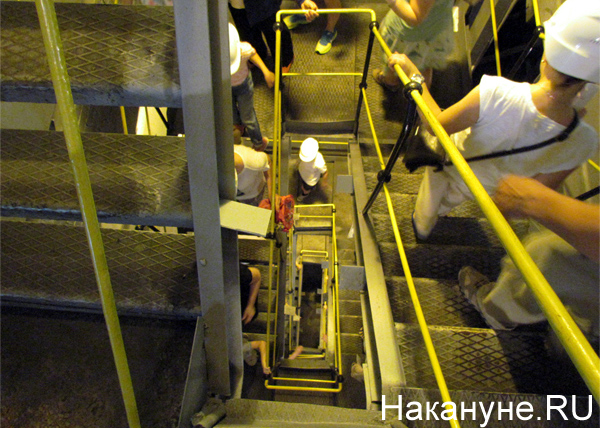 Рефтинская ГРЭС, лестница, цех | Фото: Накануне.RU