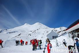 Эльбрус Кабардино-Балкарская Республика лыжники|Фото:Накануне.RU