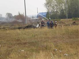 гуфсин пожар пожарная машина пожарный тушение|Фото:ГУФСИН Свердловской области