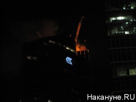 пожар в "Москва-Сити"|Фото:Накануне.RU