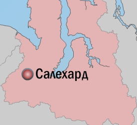 Салехард карта мира