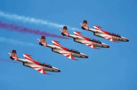 Red Sparks пилотажная группа|Фото: 100 лет ВВС
