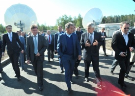 Подмосковье, Шойгу, Газпром Космические системы|Фото: Пресс-служба Губернатора Московской области