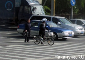 китай шанхай маска грипп велосипед|Фото: Накануне.RU