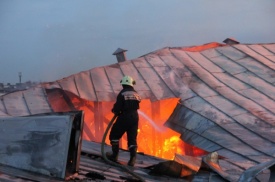 пожар, Петербург, Технологический институт|Фото:78.mchs.gov.ru