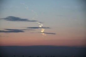 ракета, падение|Фото:www.facebook.com