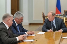 Путин, Колокольцев, Ромадоновский|Фото:Президент РФ