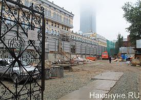 работы по восстановлению объекта, памятник, гоголя 7|Фото: Накануне.RU