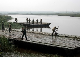военные ликвидируют последствия наводнения в Челябинской области|Фото:structure.mil.ru