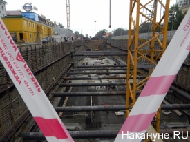 строительство метро Челябинск станция "Комсомольская площадь"|Фото:Накануне.RU