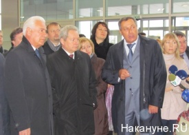 басаргин, пермская делегация, визит в кольцово|Фото: Накануне.RU