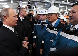 Путин, запуск "Тобольск-Полимер"|Фото: kremlin.ru