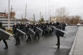 ОМОН полиция стадион Тюмень|Фото: УМВД РФ по Тюмени