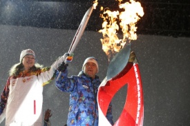 эстафета Олимпийского Огня, Евгений Куйвашев|Фото: пресс-служба губернатора Свердловской области