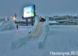 ледовый городок, нефтеюганск|Фото: Накануне.RU