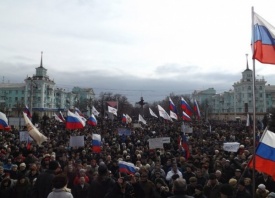 Луганск, митинг|Фото: Луганская гвардия
