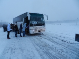 автобус трасса Южный Урал|Фото: поисково-спасательная служба Челябинской области