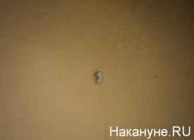 след, осколок, дом, обстрел, Цоф, Ростовская область|Фото: Накануне.RU