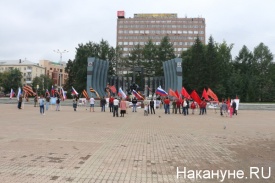 Екатеринбург антифашистский митинг "Новороссия, мы с тобой!"|Фото: Накануне.RU
