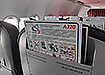 салон самолета бизнес-класс кресло Airbus A320neo Уральские авиалинии инструкция по безопасности (2019) | Фото:Накануне.RU