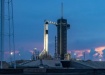 Космический корабль Crew Dragon компании SpaceX на старте 27.05.20. (2020) | Фото: twitter.com/elonmusk