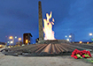 Вечный огонь на площади Коммунаров в Екатеринбурге (2020) | Фото: Накануне.RU