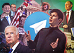 Коллаж, Павел Дуров, Телеграм, штурм Капитолия, Байден (2021) | Фото: Накануне.RU