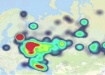 Карта распространения коронавируса в России. (2021) | Фото: Минздрав России / Совет Федерации