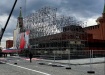 Подготовка мавзолея Ленина к 9 мая. (2022) | Фото: t.me/zyuganov / Геннадий Зюганов
