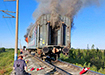 Возгорание пассажирского вагона на перегоне Ханымей - Ноябрьск-2 СвЖД (2022) | Фото: Уральская транспортная прокуратура