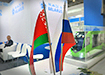Флаги Белоруссии и России на стенде &quot;Made in Belarus&quot; на &quot;Иннопроме&quot; (2022) | Фото: Накануне.RU