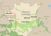 инфографика граница Чечня Ингушетия (2012) | Фото: Накануне.RU