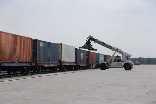 ТЛК Южноуральский, поезд из Китая,|Фото: пресс-служба губернатора Челябинской области,