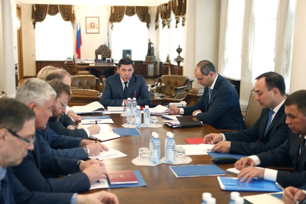 Куйвашев, совещание, Иннопром|Фото: Департамент информационной политики губернатора