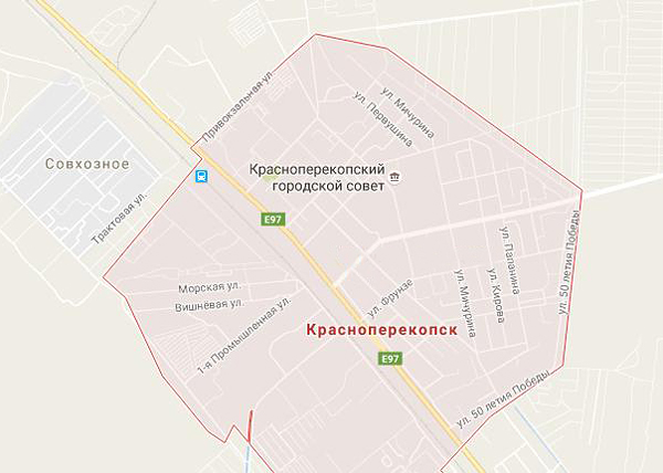 Красноперекопск Крым Гугл карты|Фото: google.ru/maps