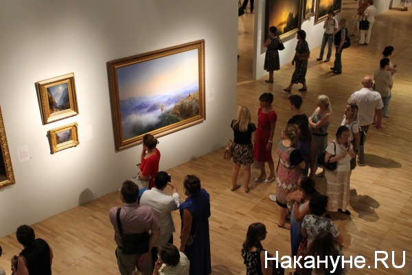 Иван Айвазовский, выставка, Третьяковка, галерея, очередь|Фото: nakanune.ru