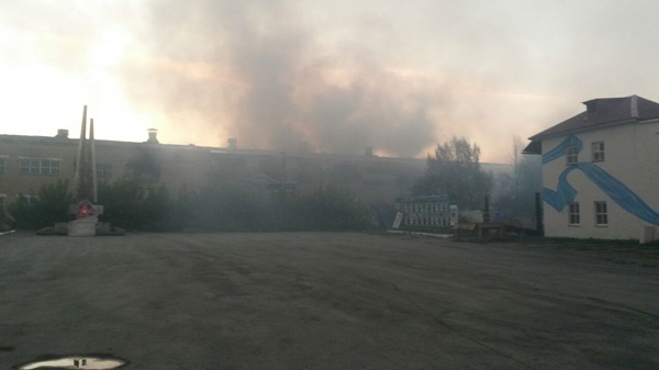 пожар на ЦБЗ Екатеринбург|Фото: МЧС по Свердловской области