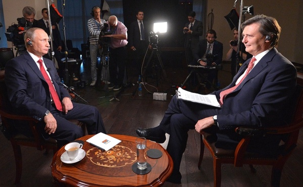 Владимир Путин интервью международному информационному холдингу Bloomberg|Фото: пресс-служба президента РФ