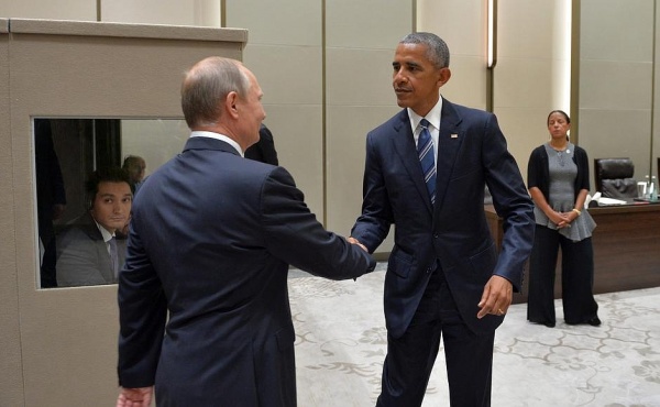 Владимир Путин Барак Обама|Фото: пресс-служба президента РФ