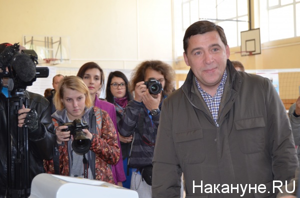 Евгений Куйвашев, голосование|Фото: Накануне.RU