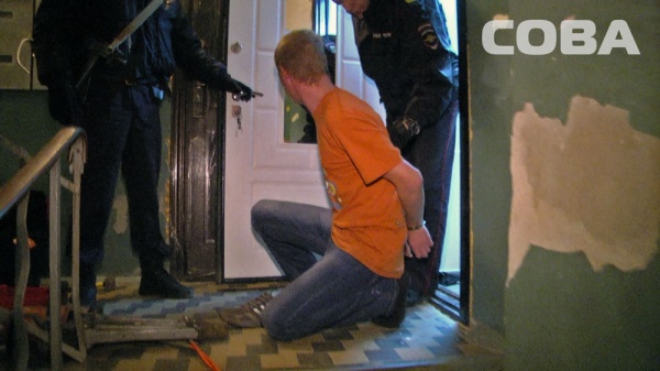 псих задержание Екатеринбург|Фото: служба спасения СОВА